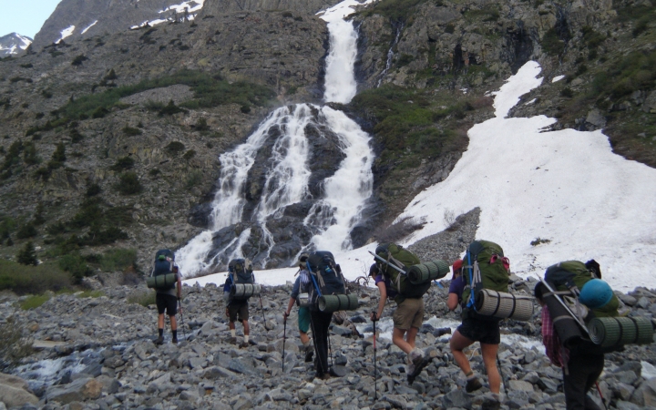 backpacking trip for adults in california